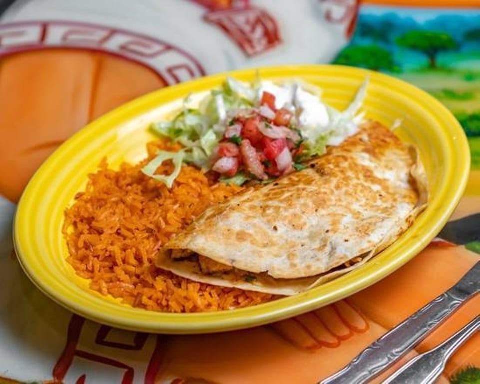 Chicken Quesadilla.
